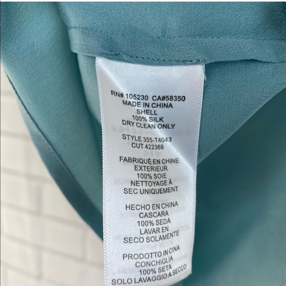 Joie Cotati Split Neck Top Size Medium - image 5